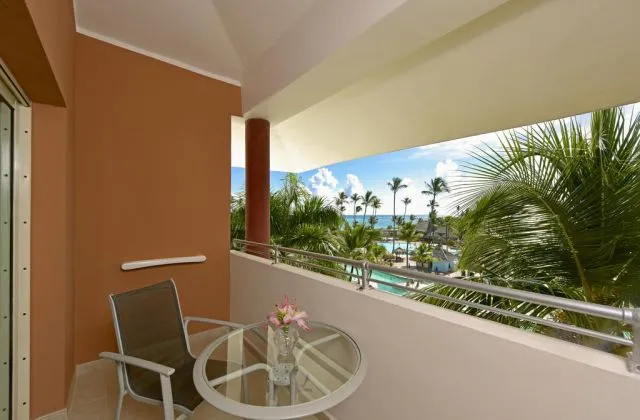Iberostar Punta Cana terrasse chambre vue piscine jardin